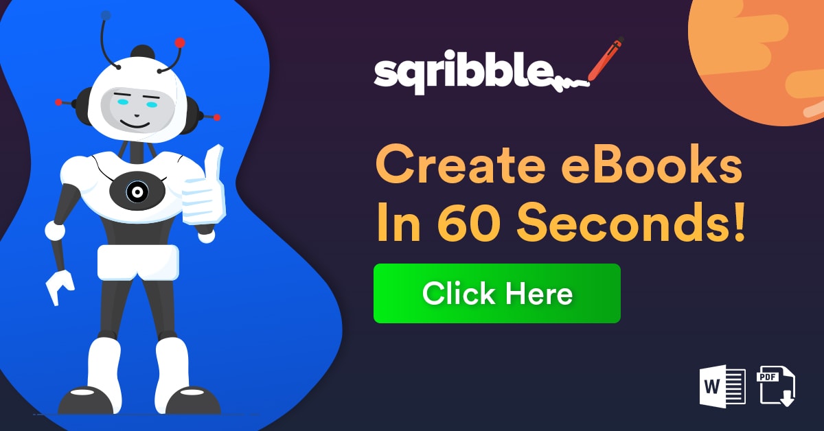 Create ebooks in 60 seconds