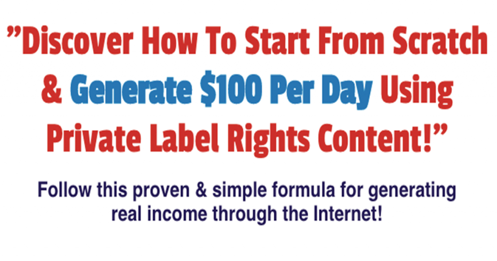 How to make money blogging using PLR (other peoples content) 