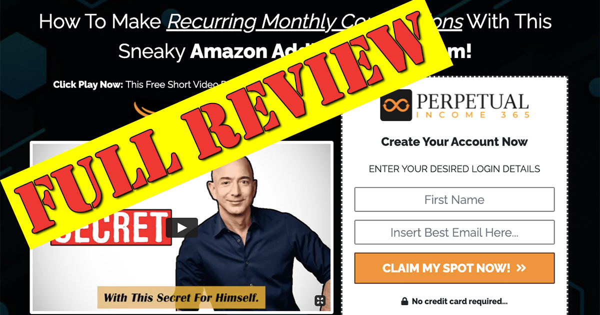 Review of Perpetual Income 365 An Online Income Source